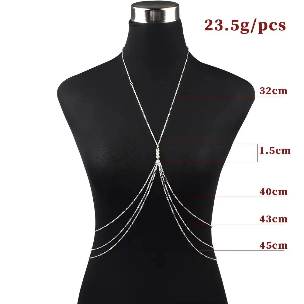 Body Jewelry For You - Corrente de corpo sexy e simples