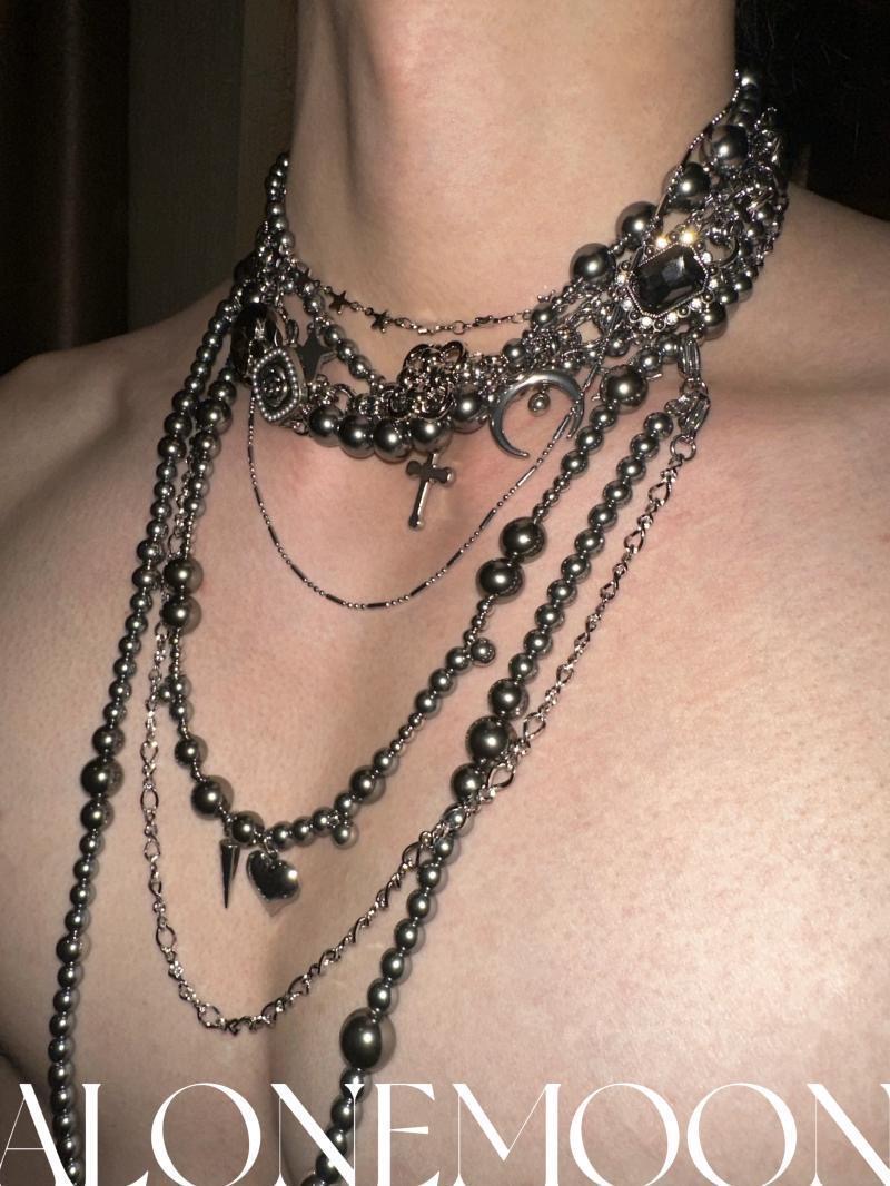 Body Jewelry Necklace - Original indústria pesada titânio aço corpo