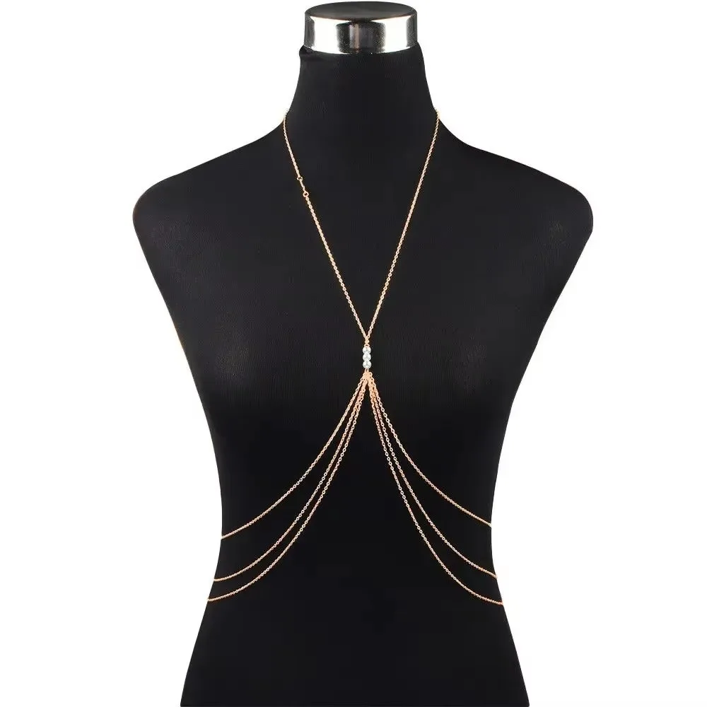 Corrente de corpo sexy e simpl - Body Jewelry For You avaliação e preço