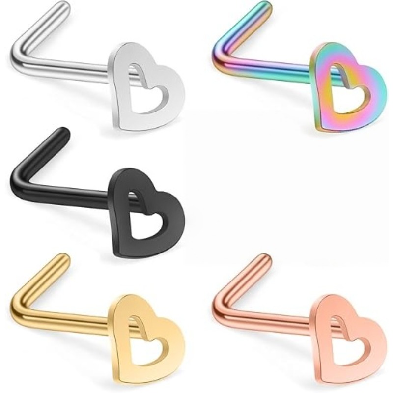5 peças de aço cirúrgico 20G,  - Body Jewelry Surgical Steel avaliação e preço