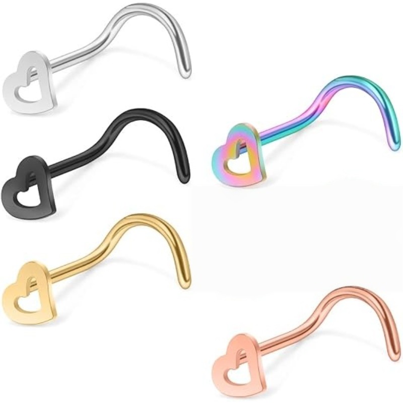 5 peças de aço cirúrgico 20G,  - Body Jewelry Surgical Steel avaliação e preço