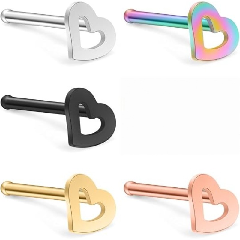 5 peças de aço cirúrgico 20G,  - Body Jewelry Surgical Steel avaliação e preço